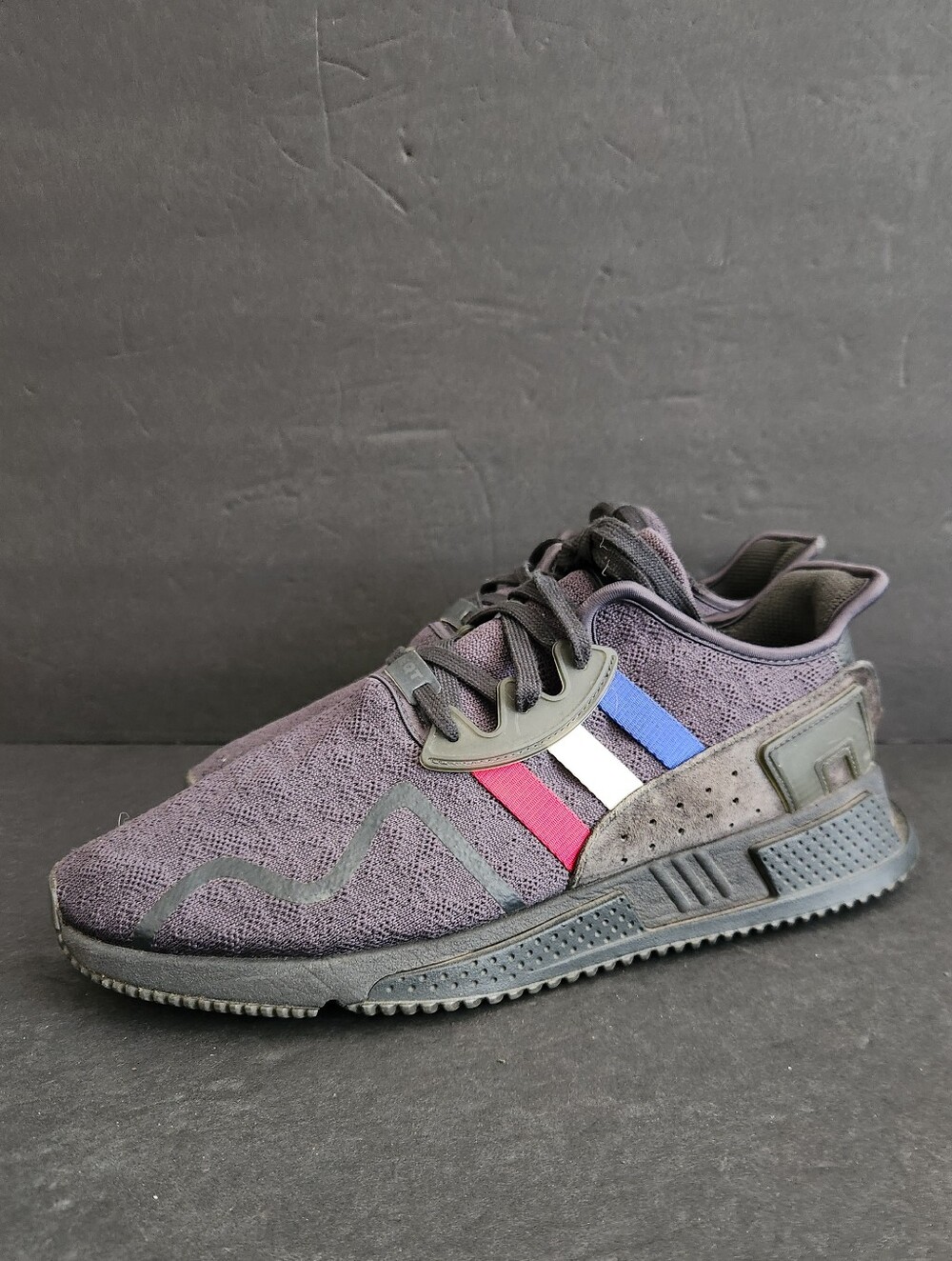 Adidas EQT Cushion ADV Tri-color Carbon Black Shoes Men's Size 12
